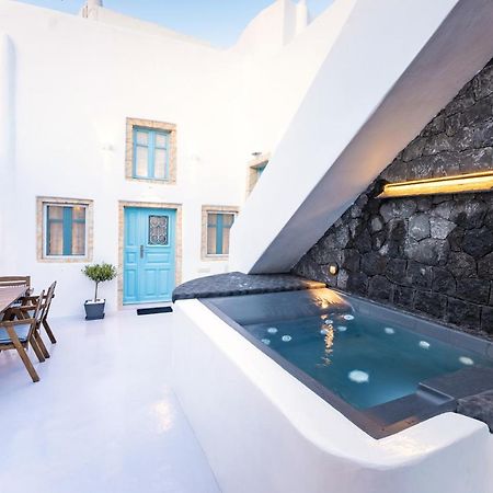 Kalamia Cave House Villa Pyrgos Kallistis Luaran gambar