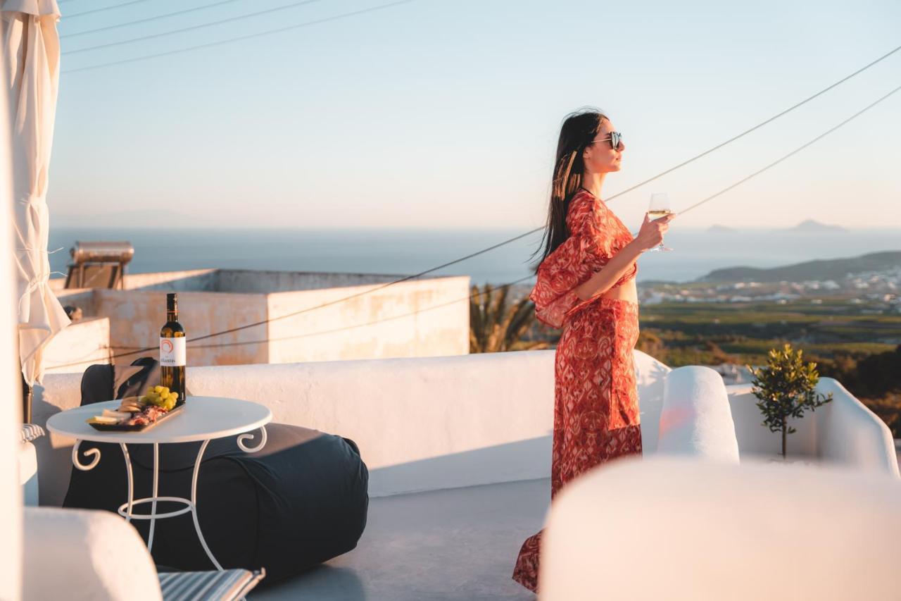 Kalamia Cave House Villa Pyrgos Kallistis Luaran gambar