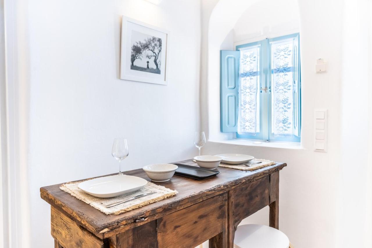 Kalamia Cave House Villa Pyrgos Kallistis Luaran gambar