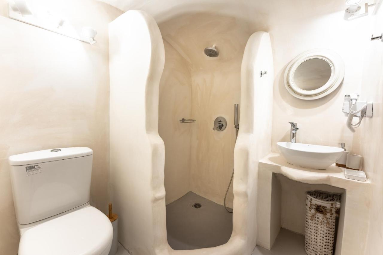 Kalamia Cave House Villa Pyrgos Kallistis Luaran gambar