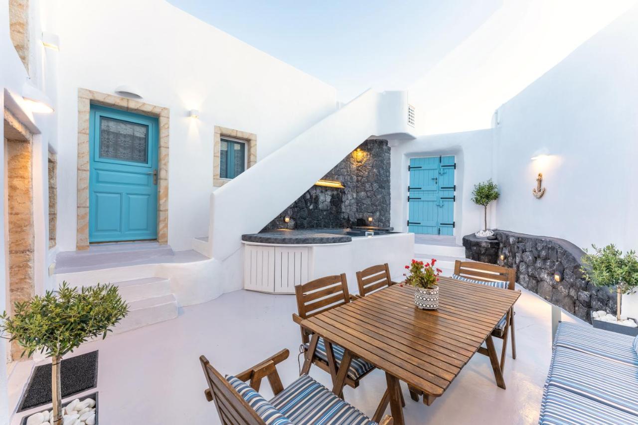 Kalamia Cave House Villa Pyrgos Kallistis Luaran gambar
