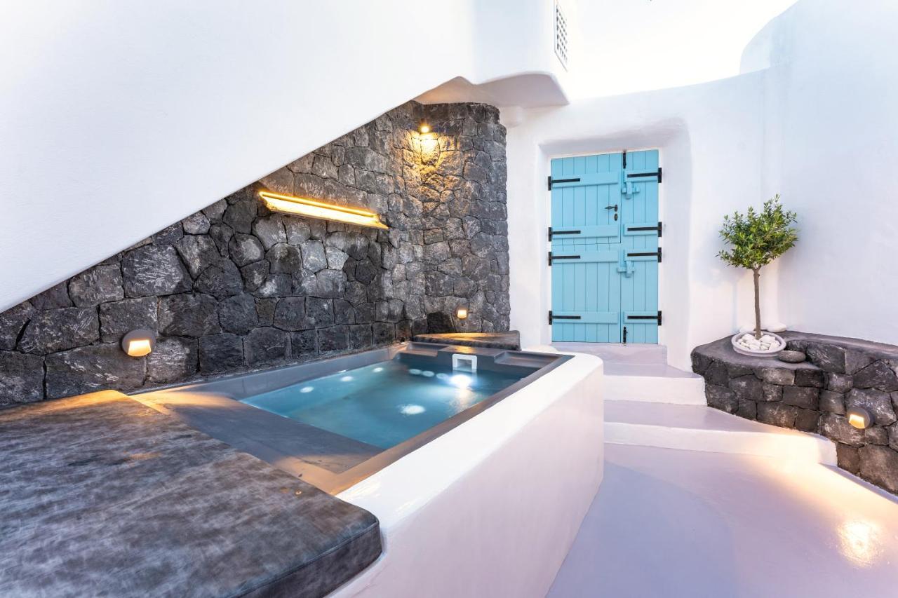 Kalamia Cave House Villa Pyrgos Kallistis Luaran gambar