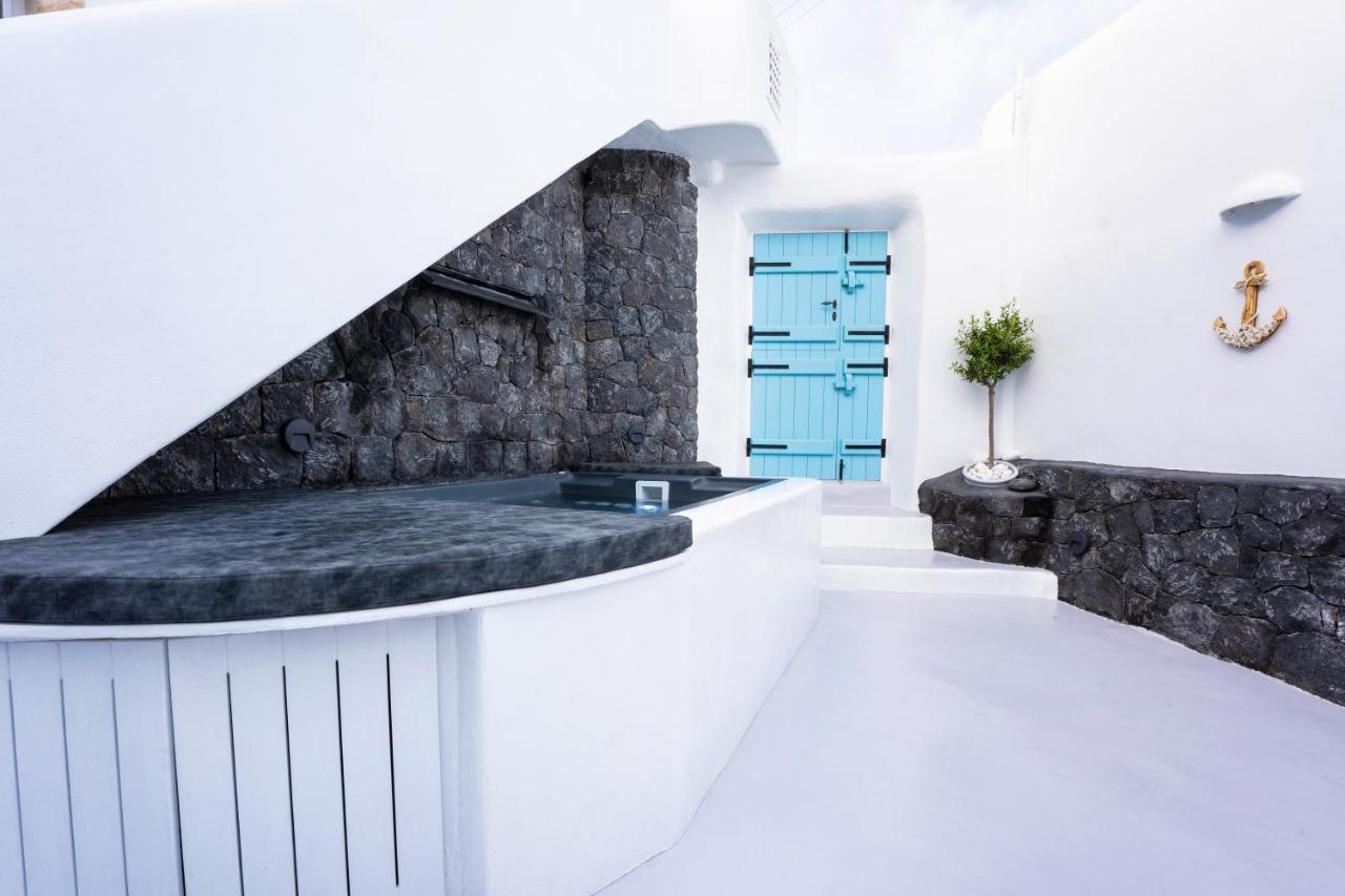 Kalamia Cave House Villa Pyrgos Kallistis Luaran gambar