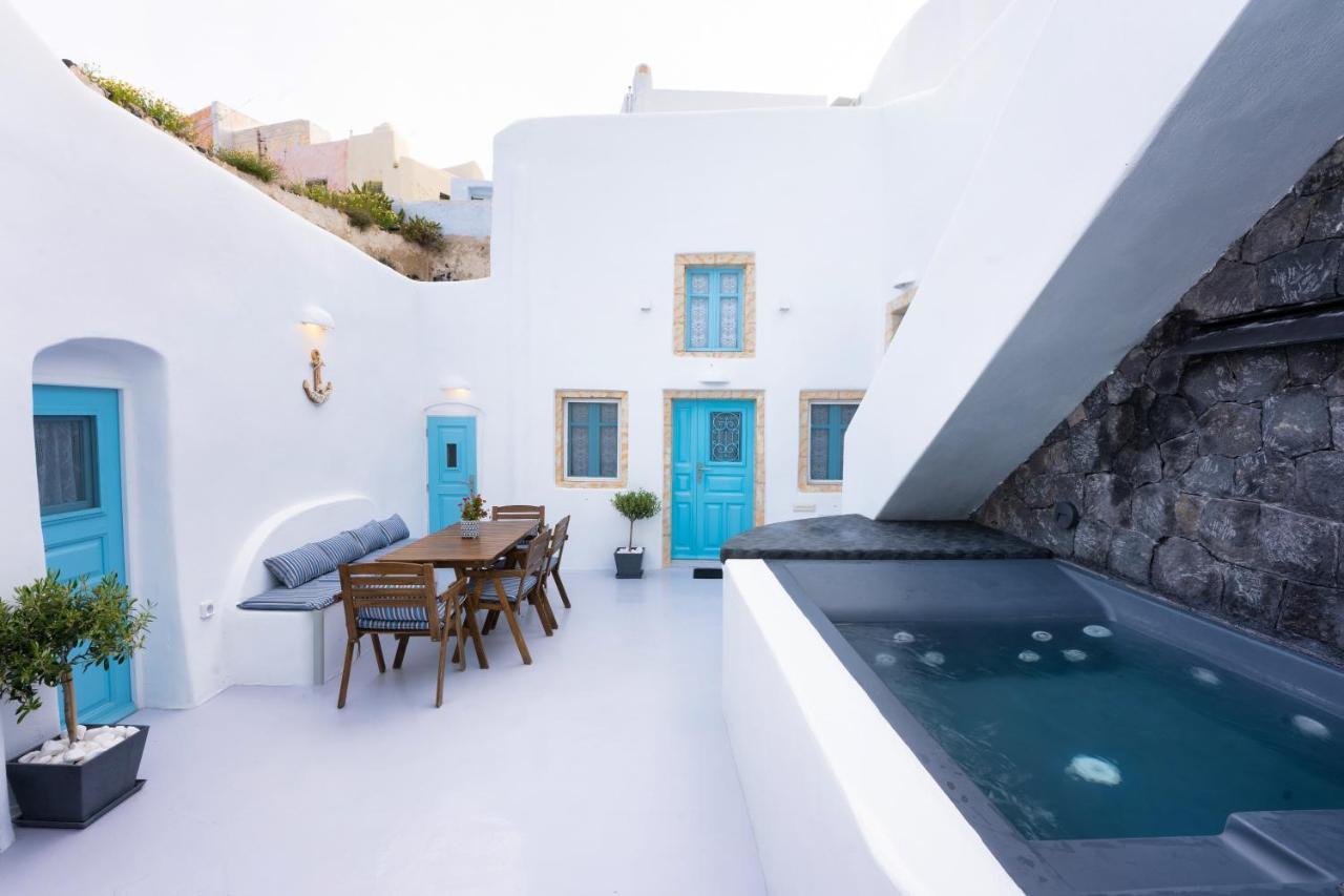 Kalamia Cave House Villa Pyrgos Kallistis Luaran gambar