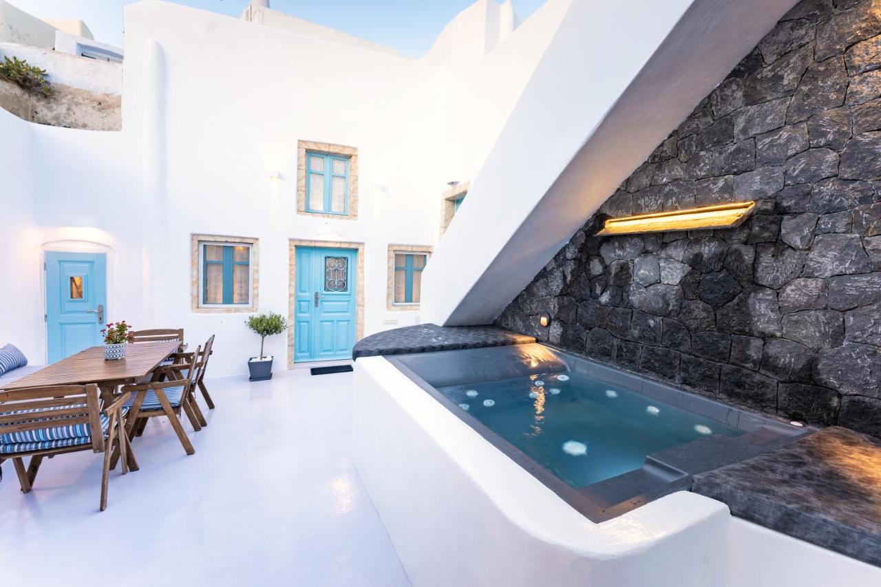 Kalamia Cave House Villa Pyrgos Kallistis Luaran gambar