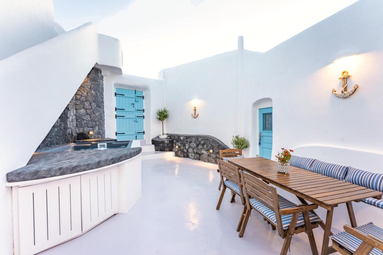 Kalamia Cave House Villa Pyrgos Kallistis Luaran gambar