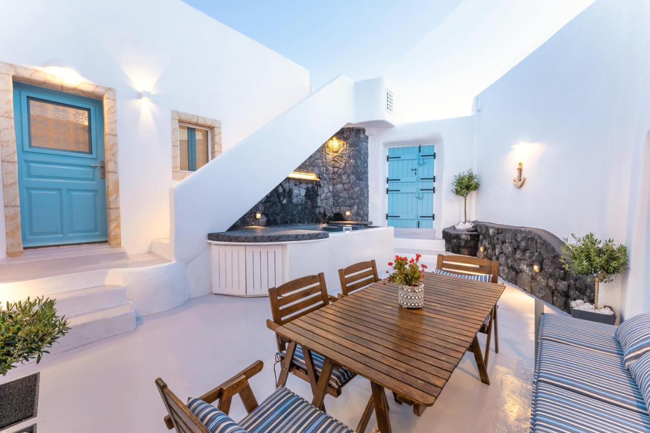 Kalamia Cave House Villa Pyrgos Kallistis Luaran gambar